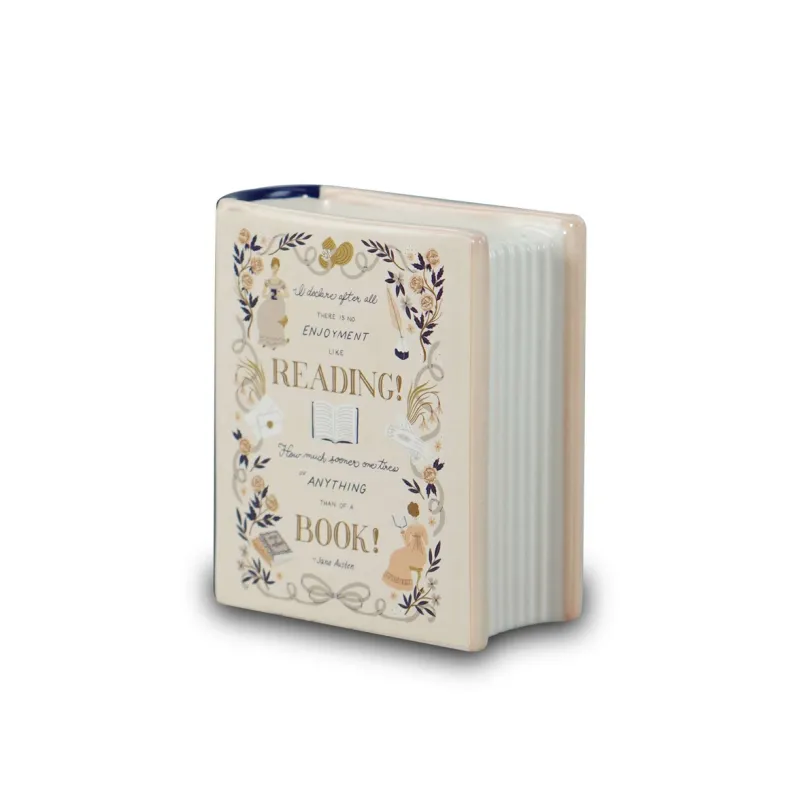 Book Pot Ceramic Small - Jane Austen
