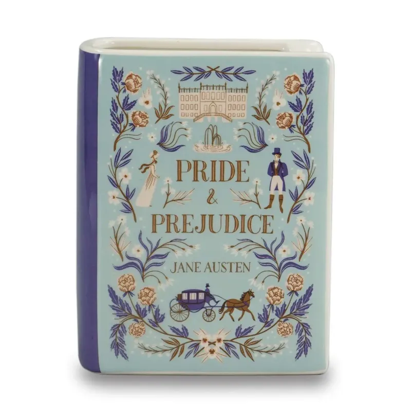 Pride & Prejudice Book Vase
