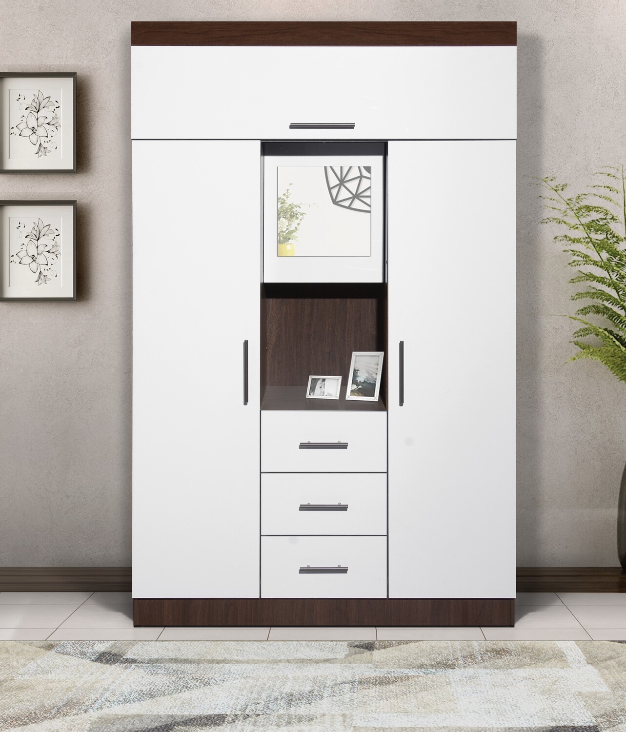 AK 8833 – 3 Door wardrobe