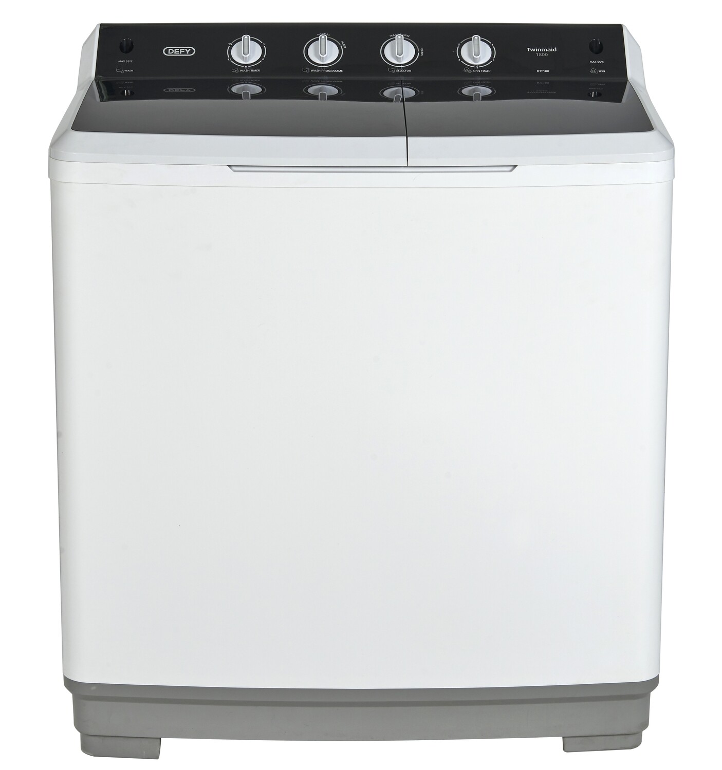 Defy 18KgTwin Tub TwinMaid Washing Machine - White