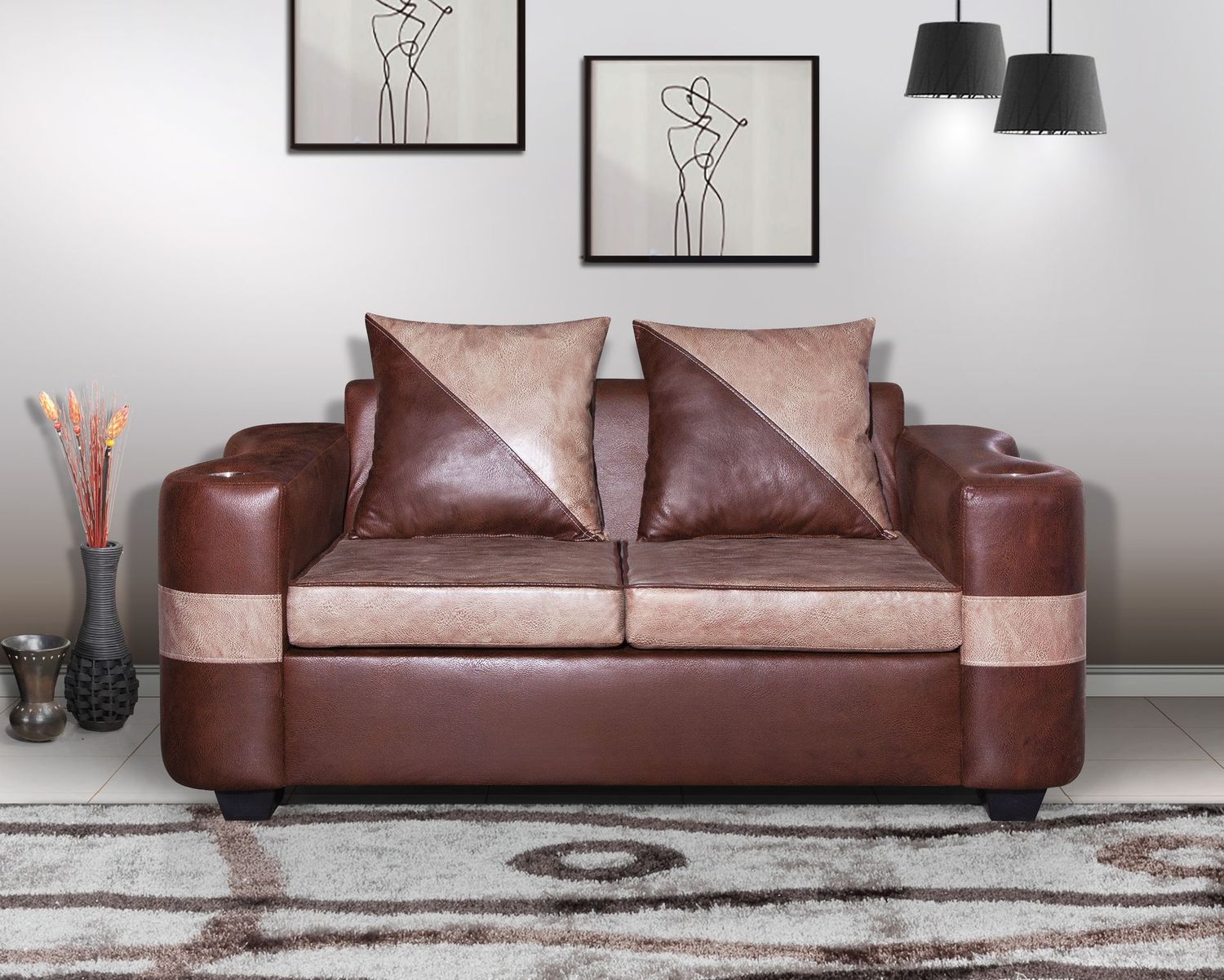 Los Angeles 2 Seater Couch