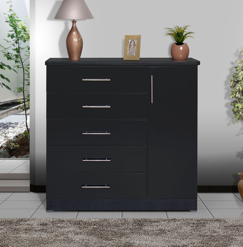 Giant Chest Of Drawers - Black/White