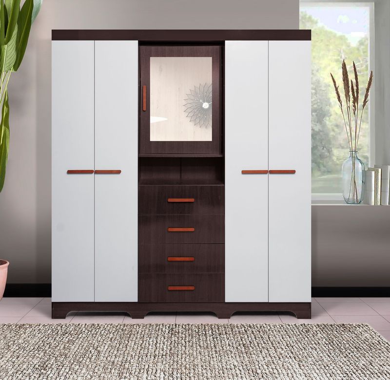 AK 9696 6 Door Wardrobe