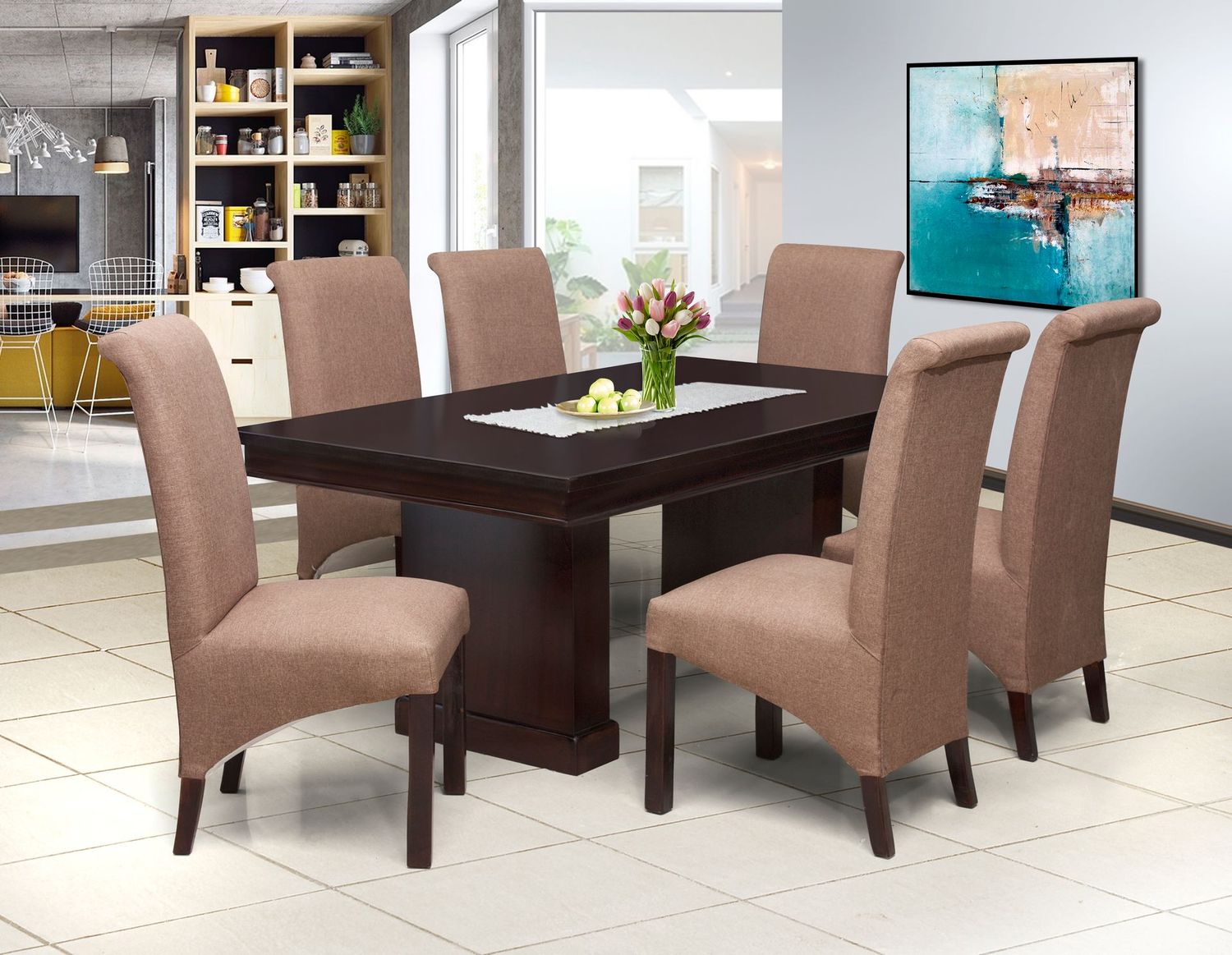 Monaco Dining Suite - 7 Piece