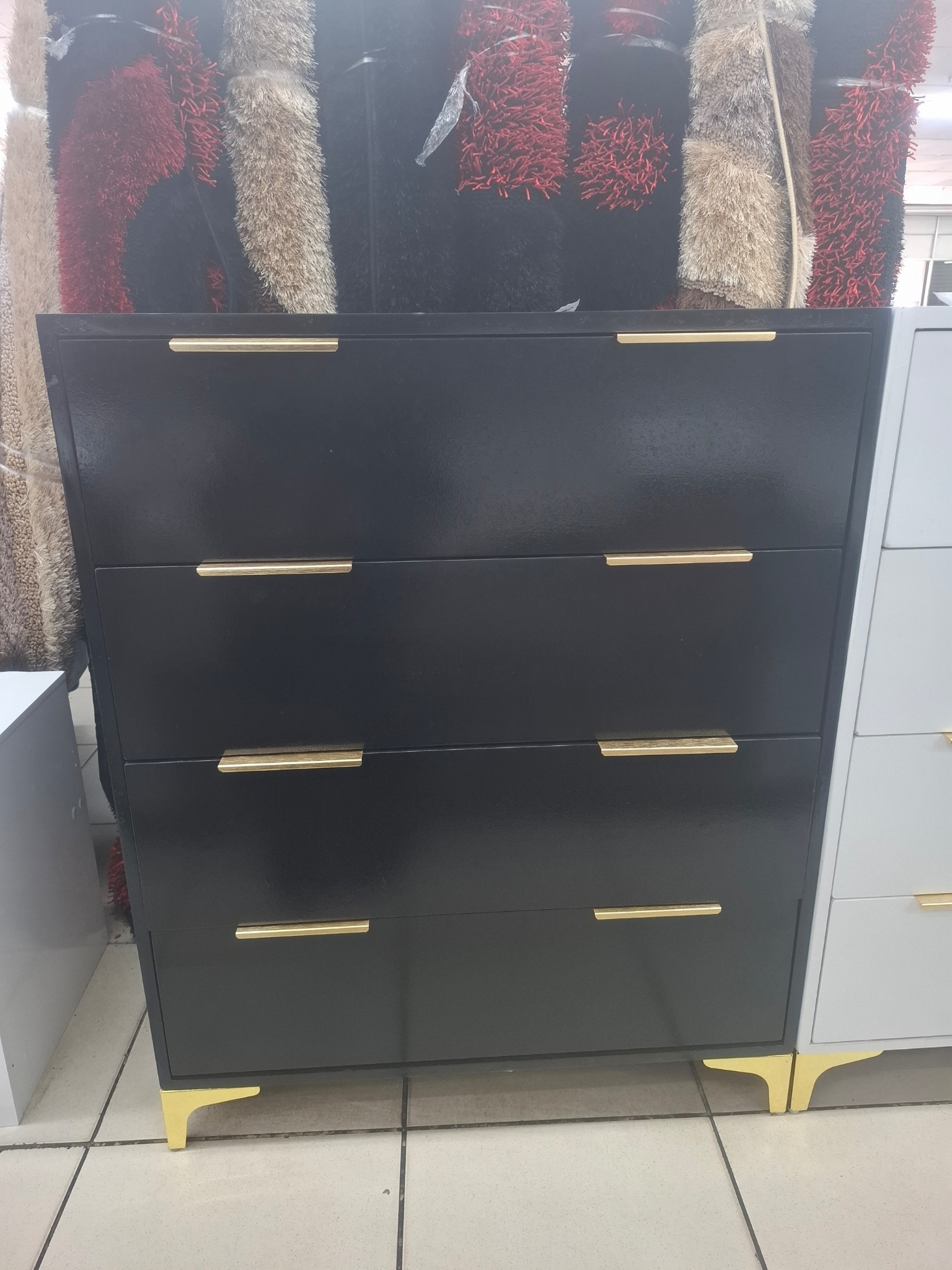 Emerald Chest Draw Black