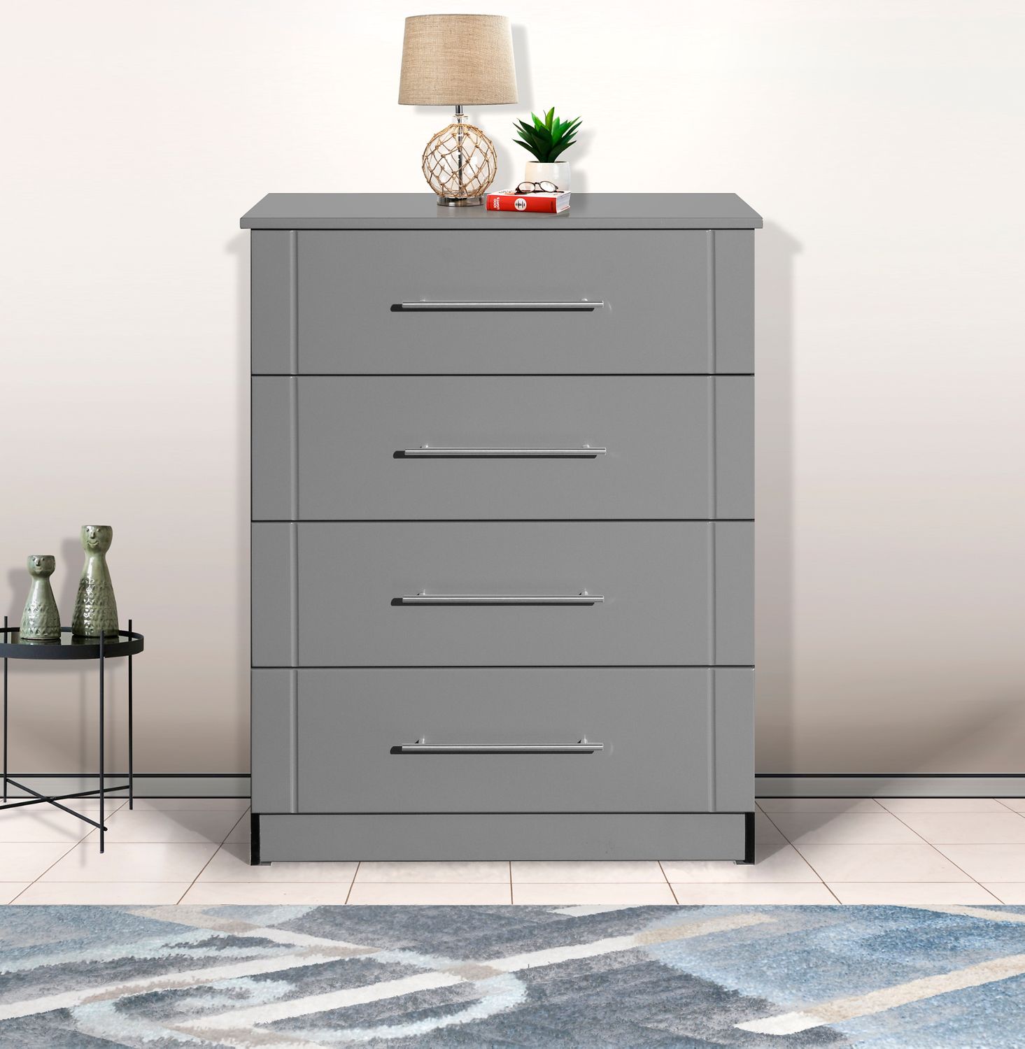 Paris chest draw Grey