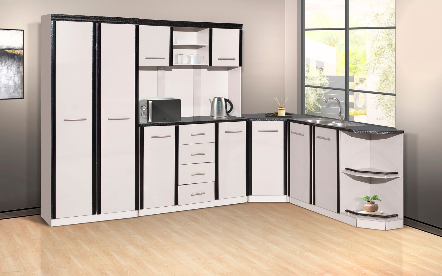 9898 Cerment Grey + sink