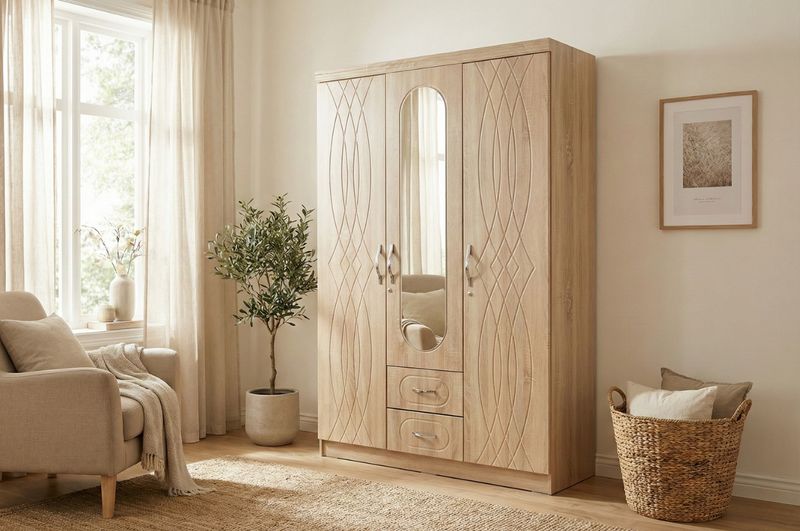 603 – 3 Door wardrobes