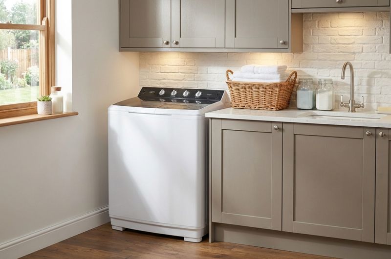 Defy 18KgTwin Tub TwinMaid Washing Machine - White