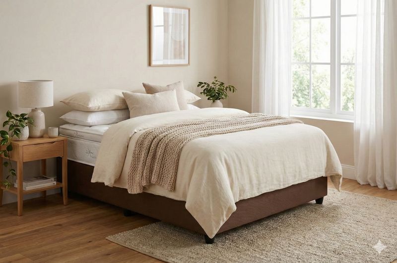 Bamboo Pillow Top Base Set Queen