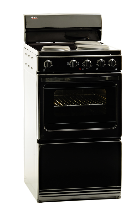 Univa 305 3 Plate Compact Stove -black Univa 305 3 Plate Compact Stove -black
