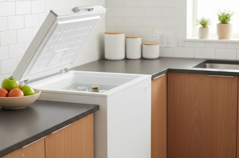 Univa CF 210 Chest Freezer -White