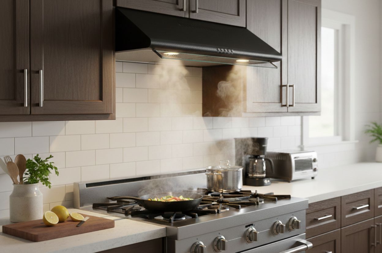 Univa U600B Extractor Fan -Black