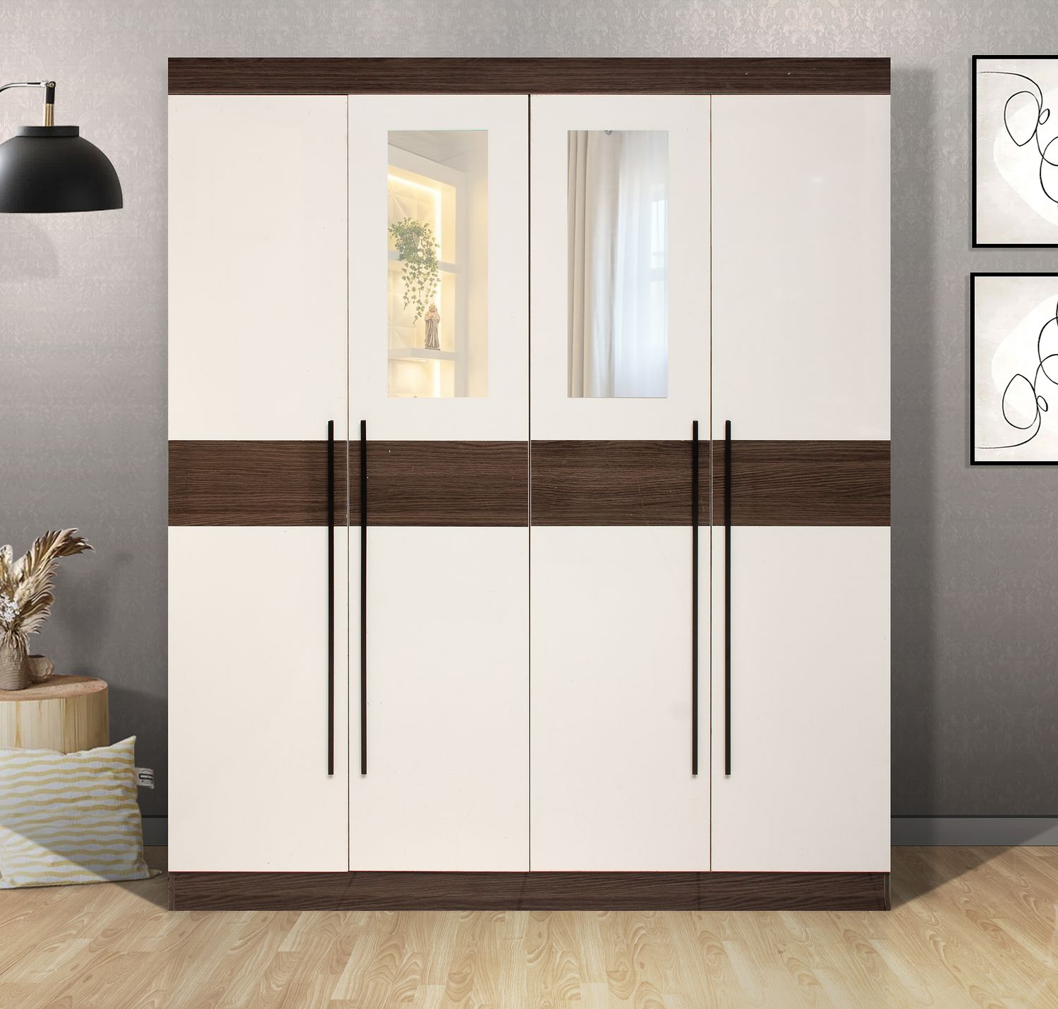 MF 761-4 door Robe pear + dark grey MF 761-4 door Robe pear + dark grey