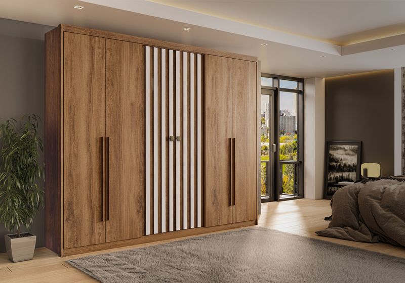 1185 Wardrobe 6 door