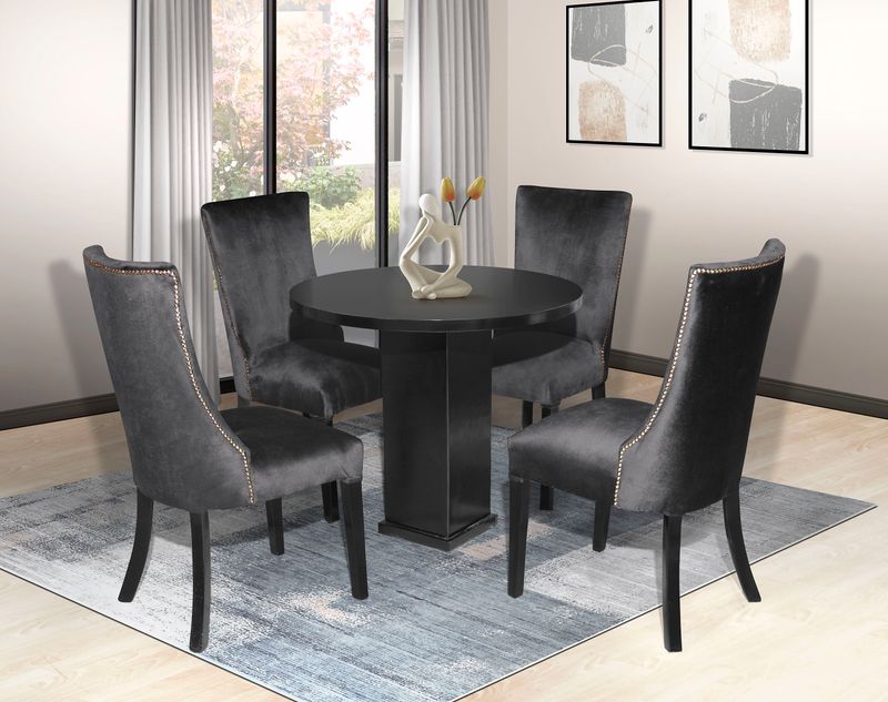 Venise Round Dining Set (5 Piece)