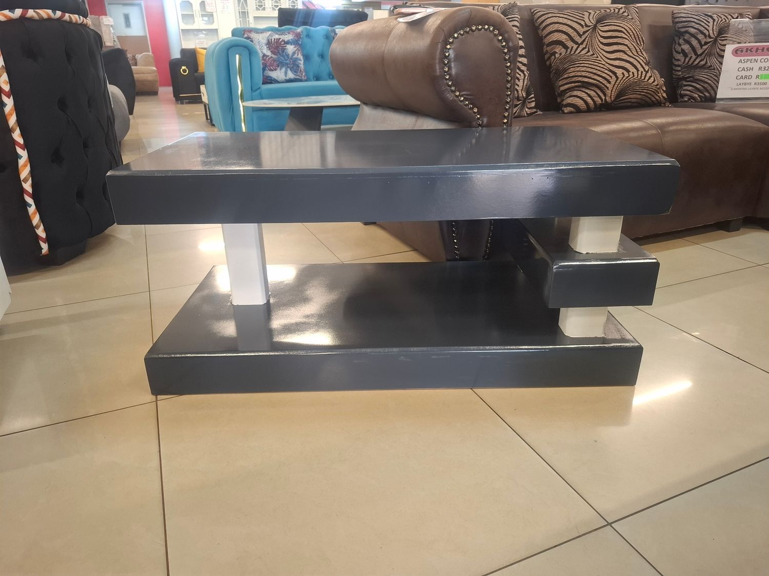 Enzo coffee table grey