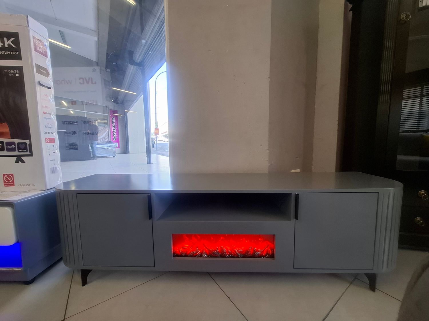 Hannah Fireplace tv stand