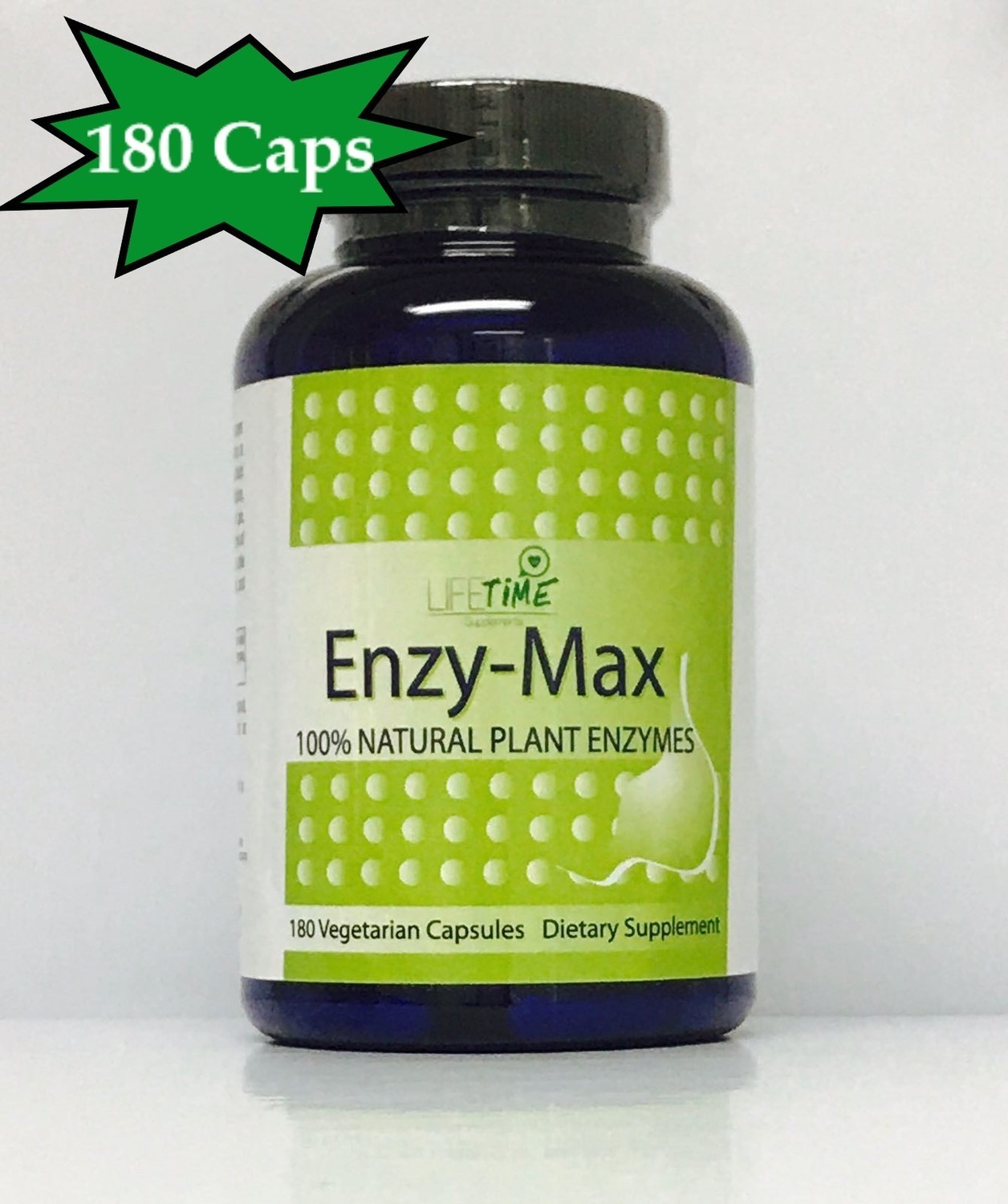 Enzymax - Natural plant enzymes 180 capsules (Backordered Until April 15th)