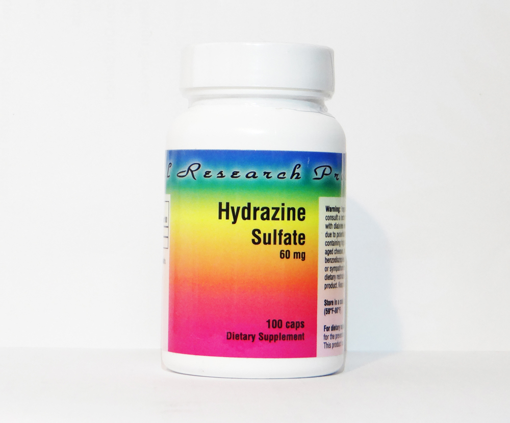 Hydrazine Sulfate 60 mg - 100 Capsules