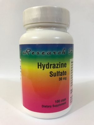 Hydrazine Sulfate 30 mg - 100 Capsules