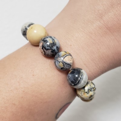 Bumblebee Jasper Beaded Bracelet Bumblebee Jasper Beaded Bracelet