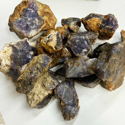 Purple Chalcedony Rough - 1 pound lot