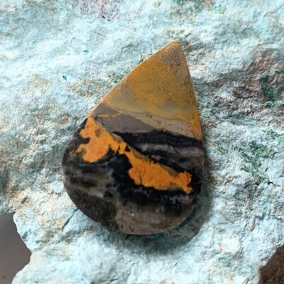 Bumblebee Stone Cabochon