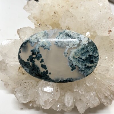 Moss Agate Cabochons