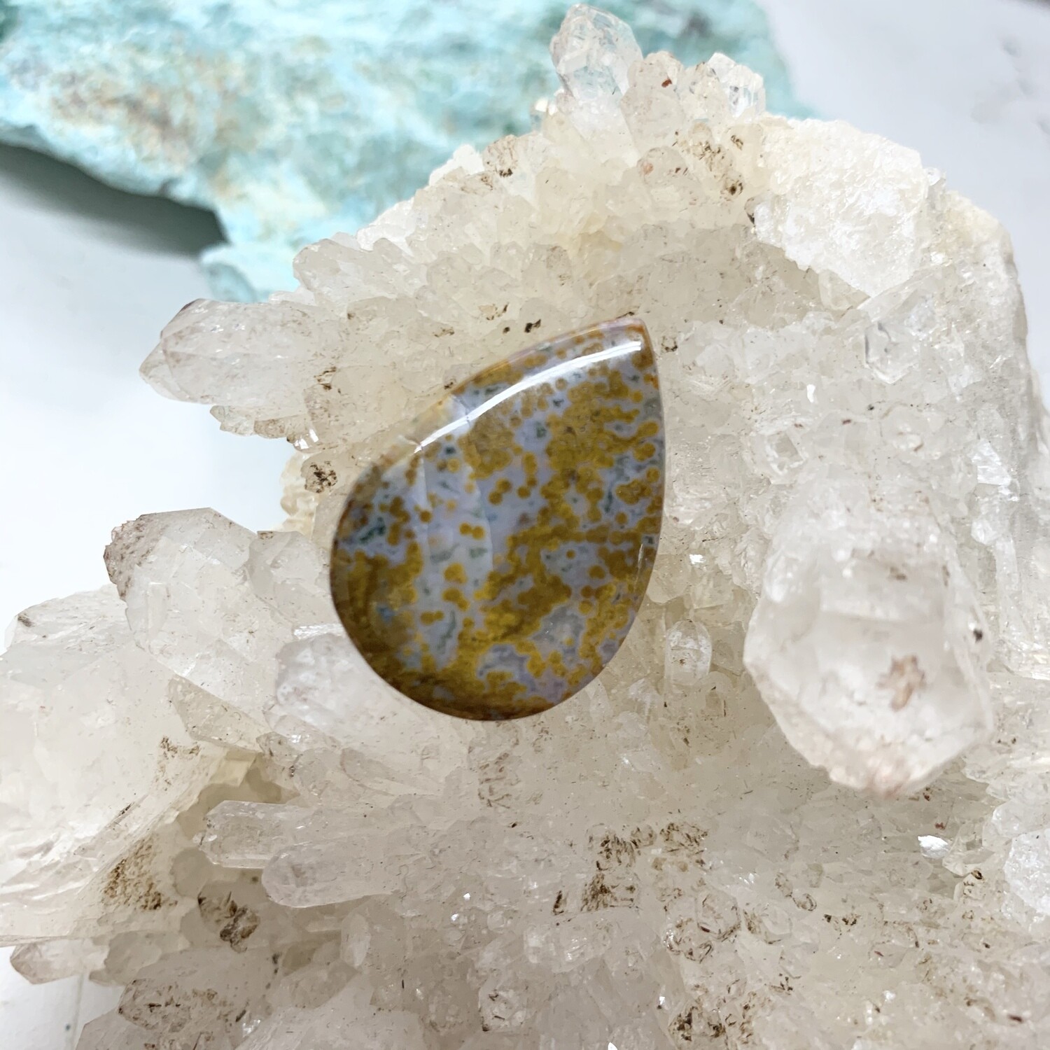 Indonesian Ocean Jasper Cabochon