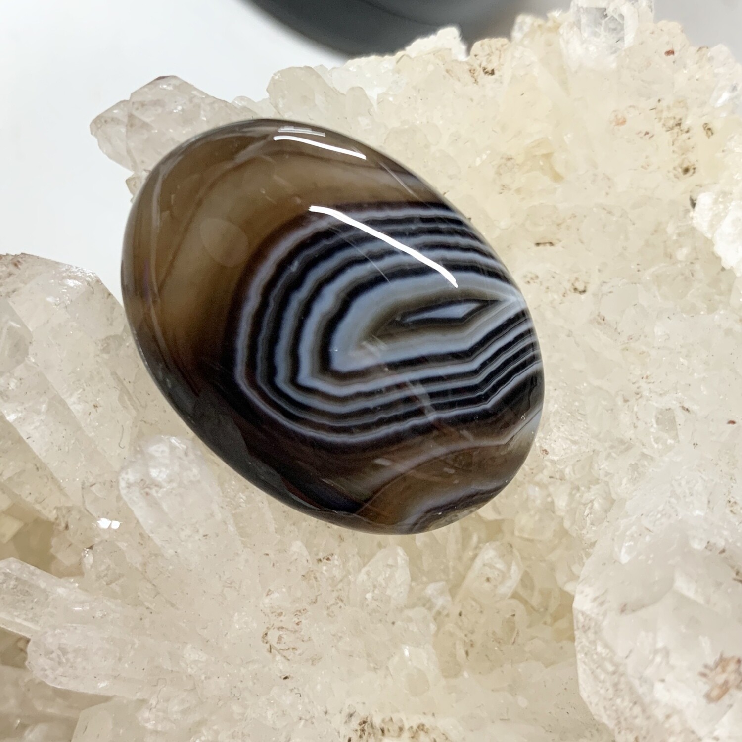 Botswana Banded Agate Cabochon