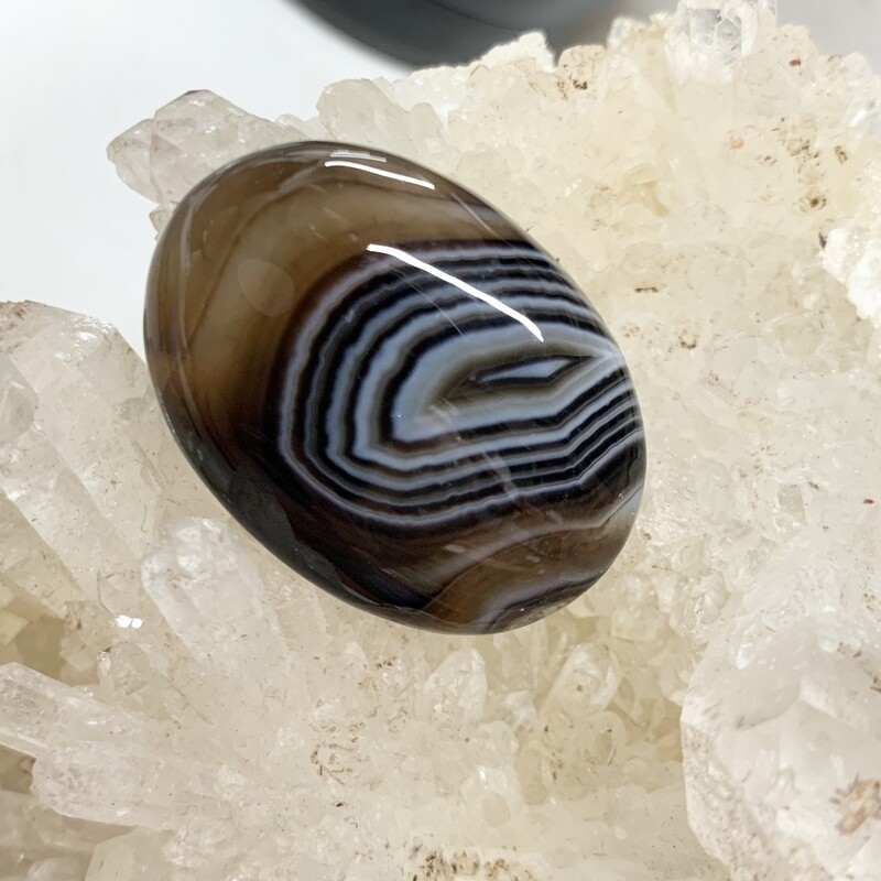 Botswana Banded Agate Cabochon