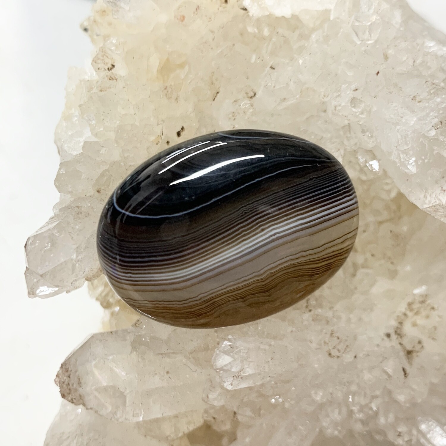 Botswana Banded Agate Cabochon