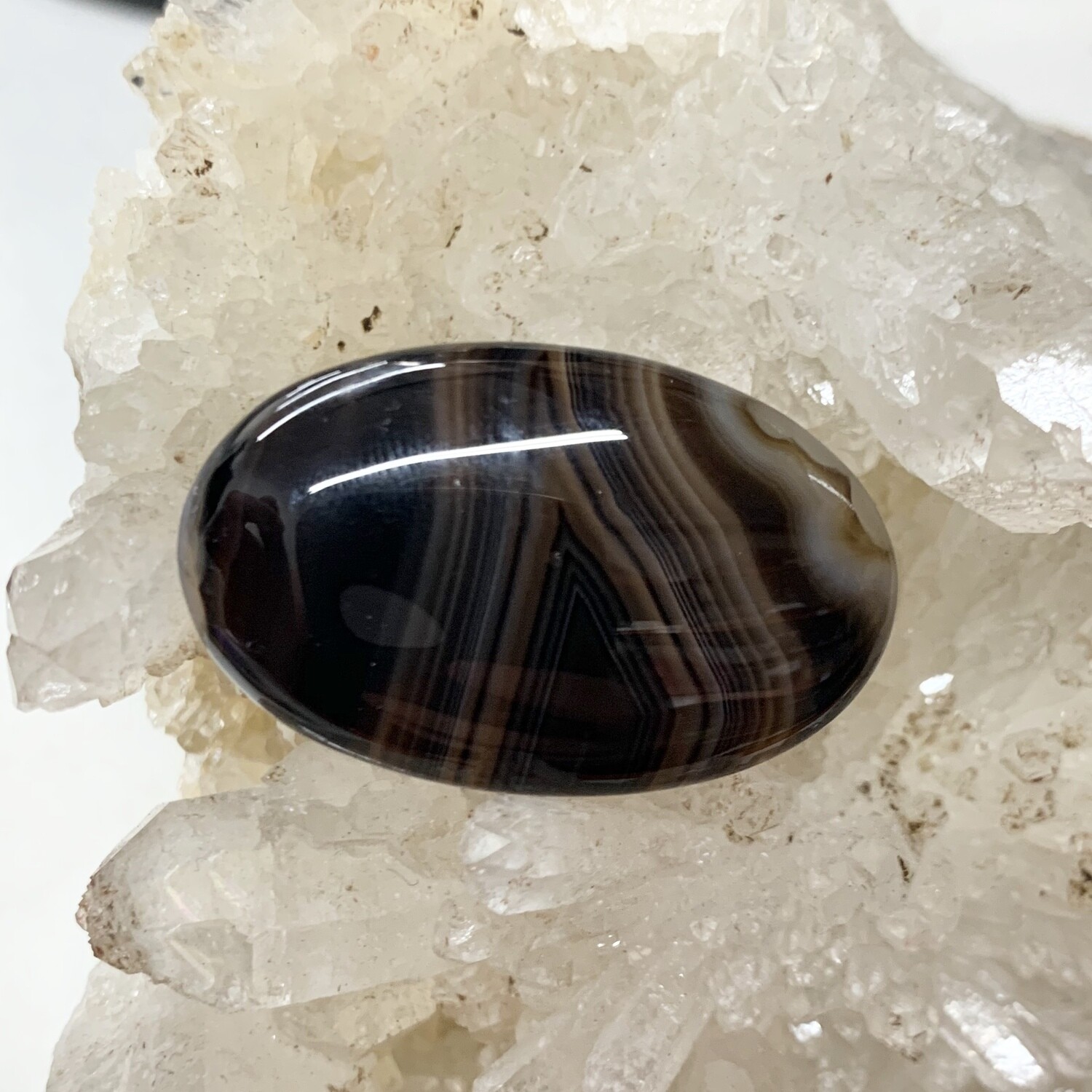 Botswana Banded Agate Cabochon