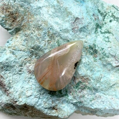 Tube Agate Cabochon