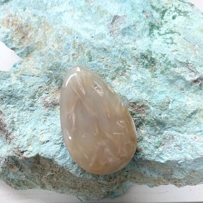 Tube Agate Cabochon