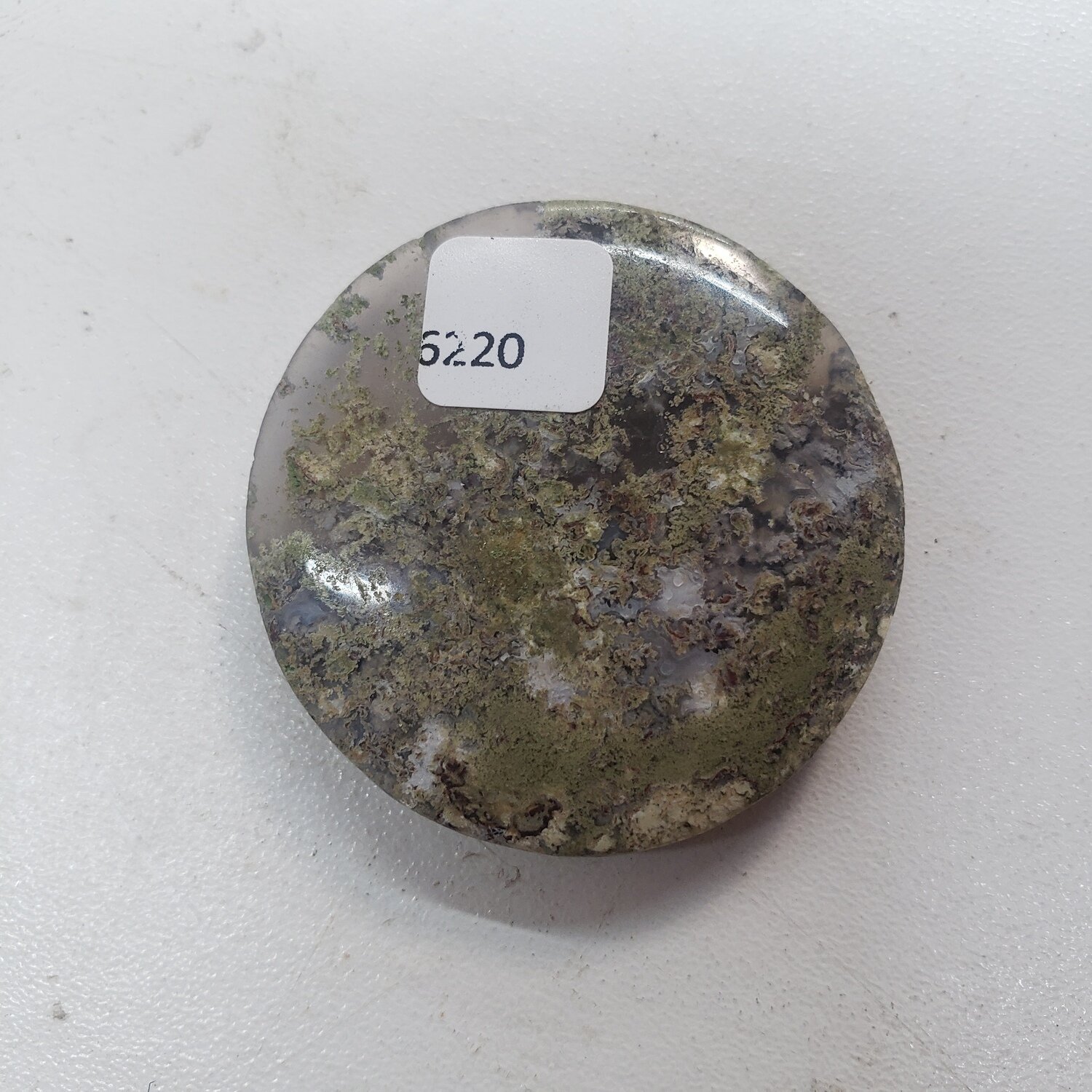 Indonesian Moss Agate Cabochon