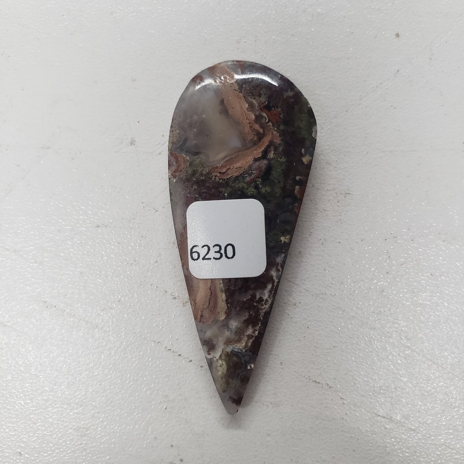 Indonesian Moss Agate Cabochon