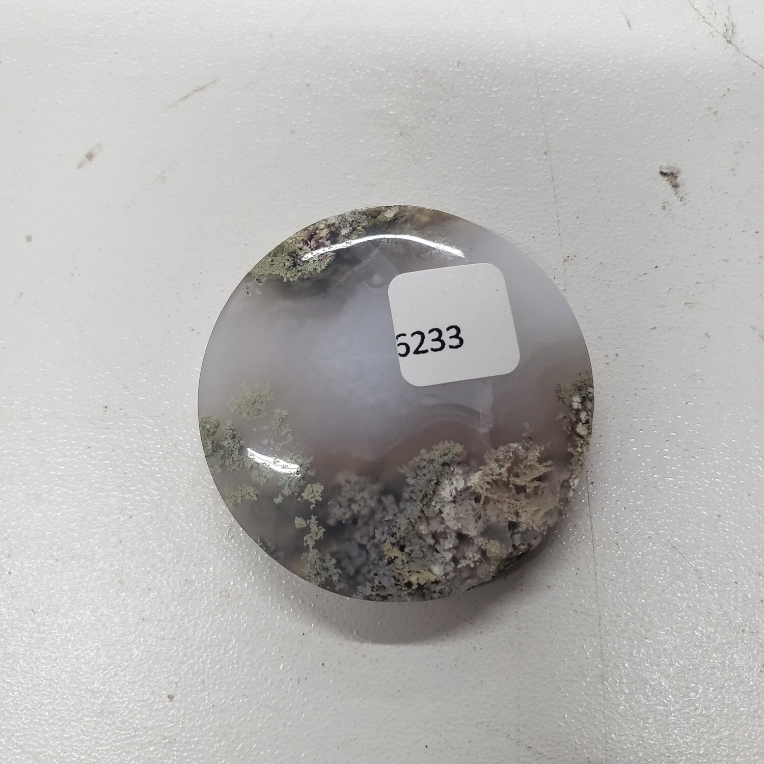 Indonesian Moss Agate Cabochon