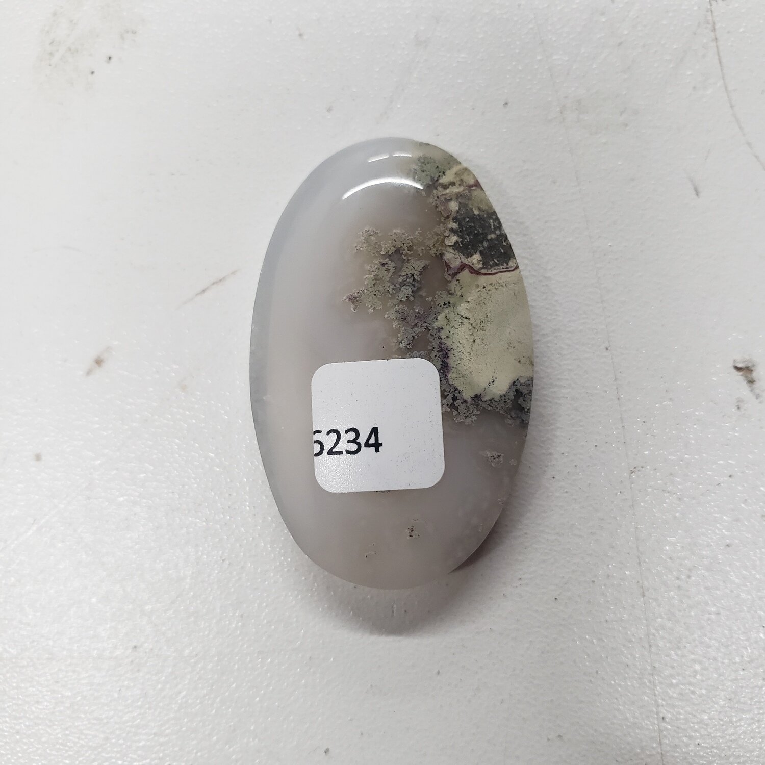 Indonesian Moss Agate Cabochon