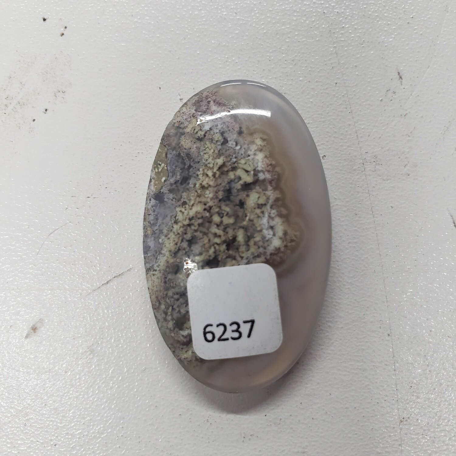 Indonesian Moss Agate Cabochon