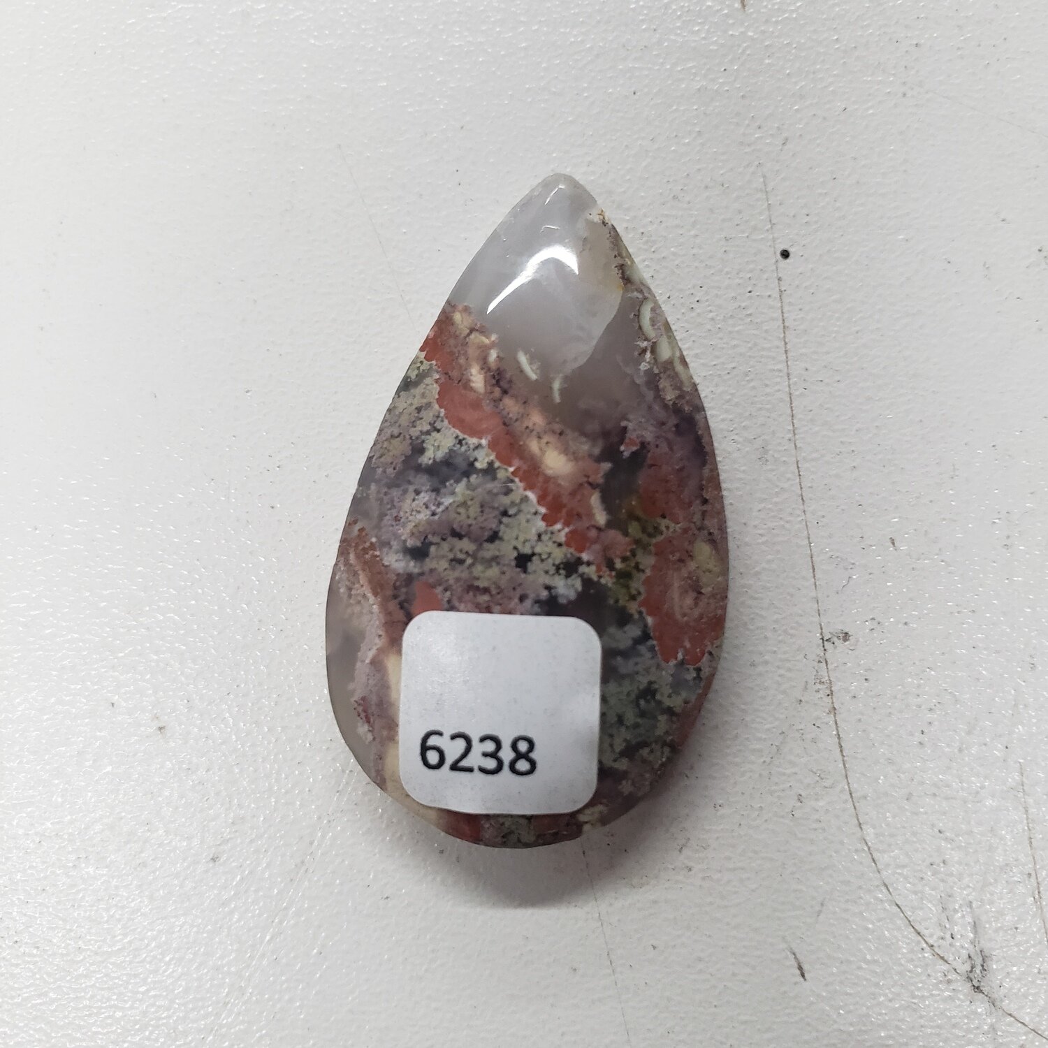 Indonesian Moss Agate Cabochon
