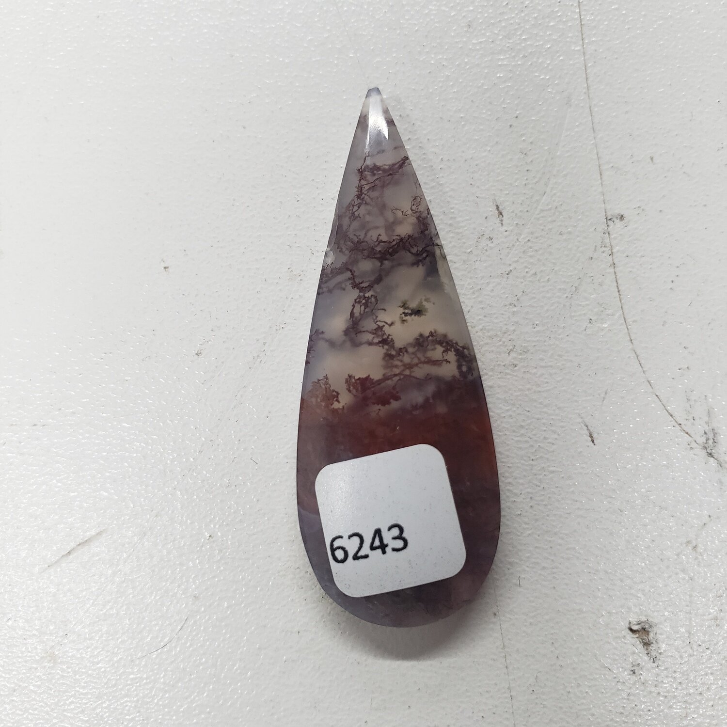 Indonesian Moss Agate Cabochon