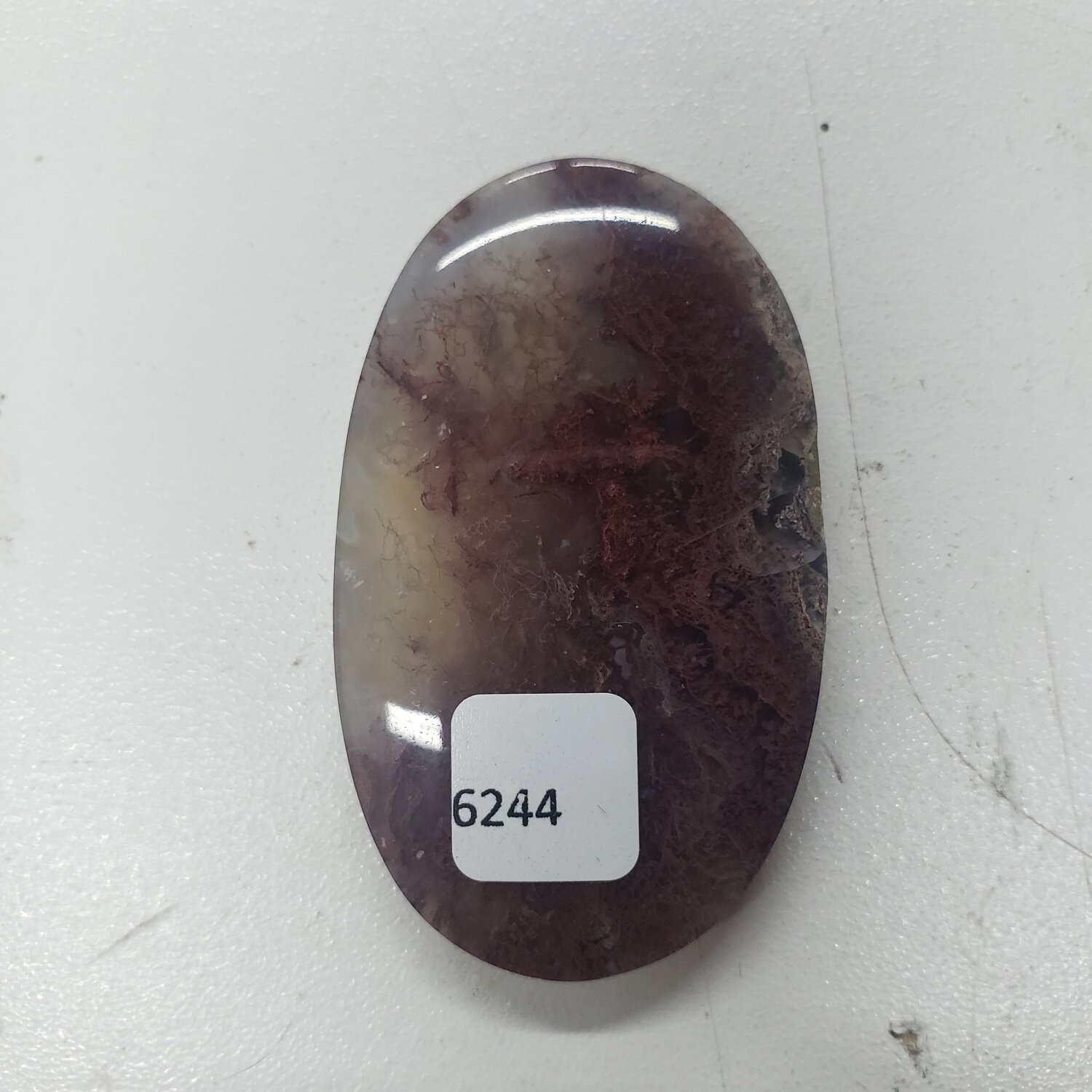 Indonesian Moss Agate Cabochon