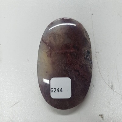 Indonesian Moss Agate Cabochon