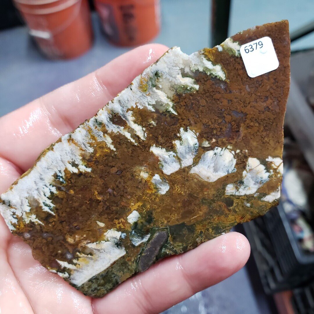Linda Marie Plume Agate Slab