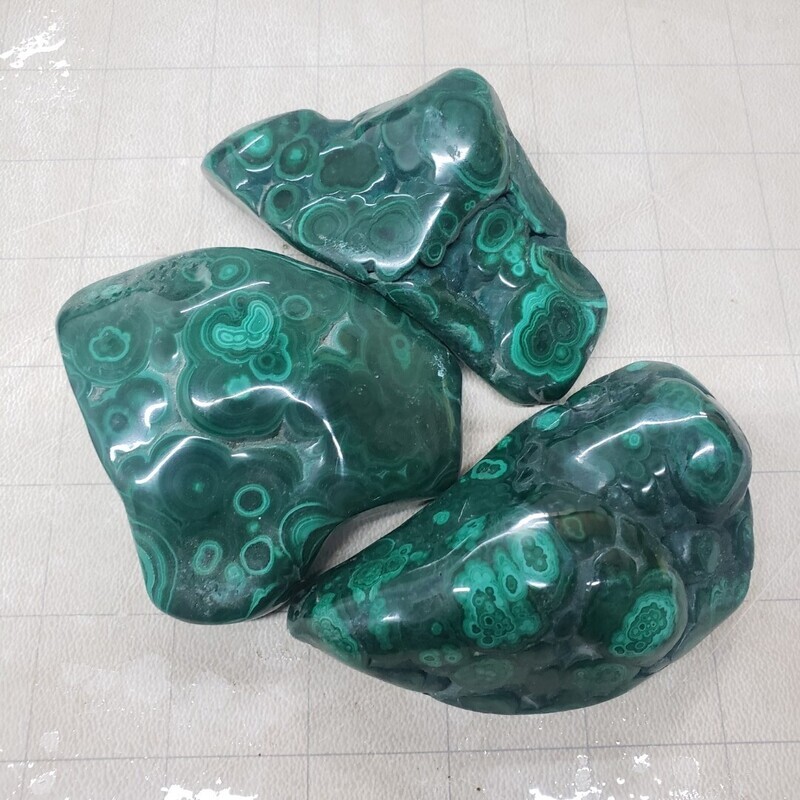 Polished Malachite