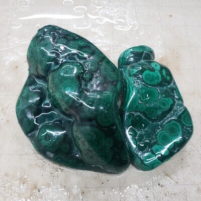 Polished Malachite