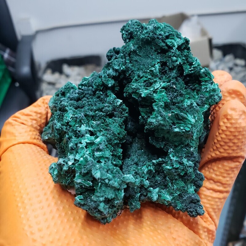 Silky Malachite Specimen
