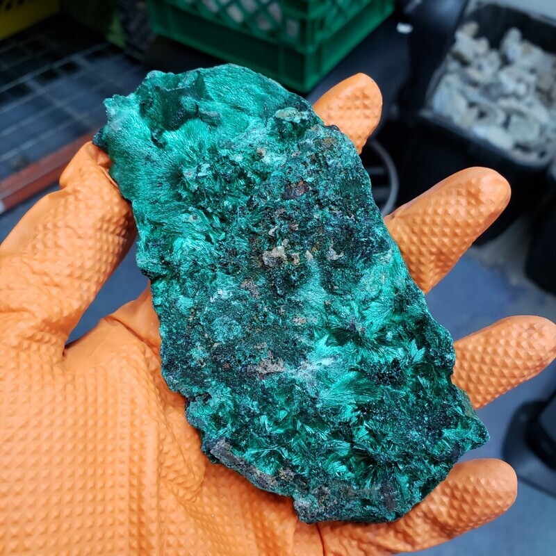 Silky Malachite Specimen